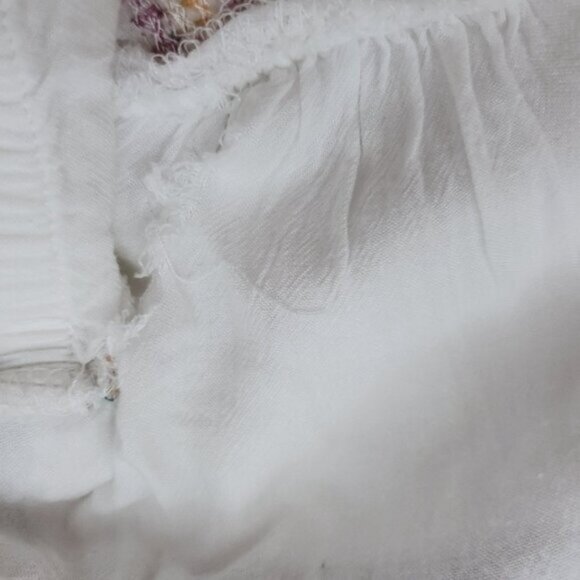 Bohemian Empire Waist Flowy Strapless Dress - Picture 8 of 11